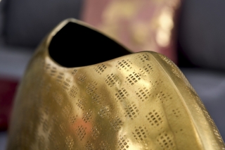 LuxD Dizajnová sada 2 váz Khalil zlatá obr-2
