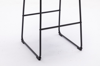 LuxD Dizajnová barová stolička Alba taupe obr-2