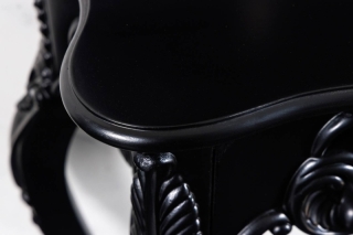 LuxD Dizajnová konzola Kathleen 85 cm čierna obr-1