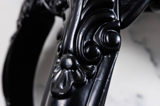 LuxD Dizajnová konzola Kathleen 110 cm čierna obr-2