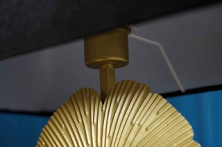 LuxD 27659 Dizajnová stolová lampa Rashid 78 cm čierno-zlatá obr-2