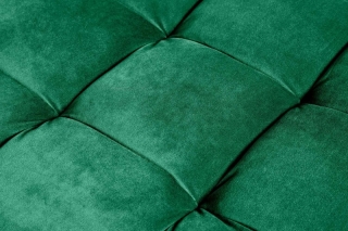 LuxD Dizajnová taburetka Adan 80 cm smaragdovo-zelený zamat obr-2