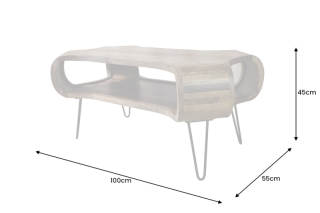 LuxD Dizajnový konferenčný stolík Lorelei 100 cm Sheesham obr-4