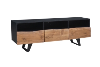 LuxD Dizajnový TV stolík Maalik 140 cm akácia