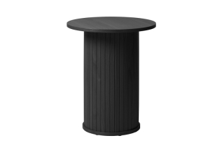 Furniria Dizajnový odkladací stolík Vasiliy 50 cm čierny dub