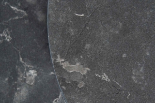 LuxD Sada okrúhlych odkladacích stolíkov Latrisha vzor čierny mramor obr-2