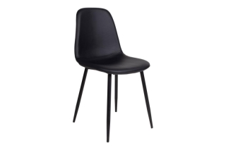 Norddan 28536 Dizajnová jedálenská stolička Myla, čierna