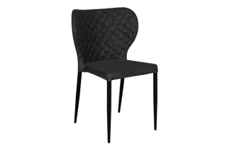 Norddan 28542 Dizajnová jedálenská stolička Landers čierna