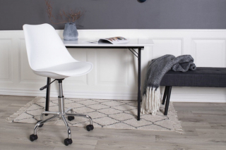 Norddan Dizajnová kancelárska stolička Maisha biela