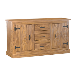 Komoda 2 dvere + 3 zásuvky EL DORADO dub antik