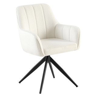 Jedálenská stolička CALYPSO krémová