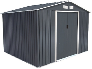Záhradný domček plocha 277 x 255 cm (šedá) obr-2