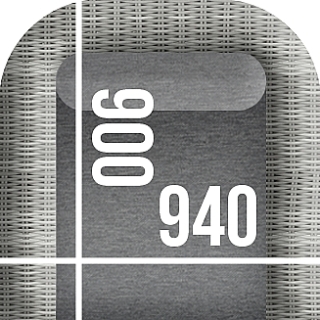 DEOKORK Ratanové kreslo BORNEO LUXURY (hnedá) obr-3