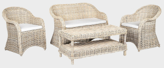 DEOKORK Záhradná ratanová zostava SAVANNAH