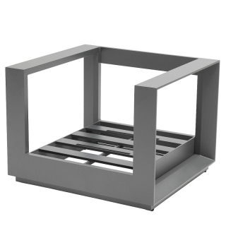 Hliníkové kreslo MADRID (antracit) obr-1