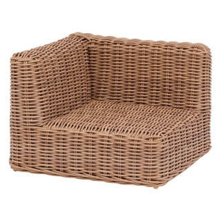 DEOKORK Ratanové kreslo rohové MALAGA obr-1