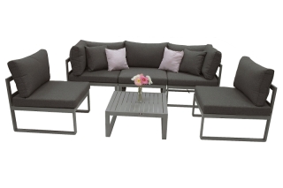 DEOKORK Hliníková zostava pre 5 osôb TITANIUM