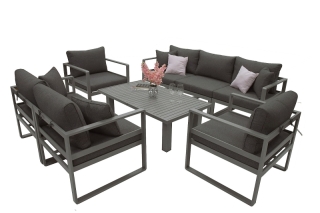 DEOKORK Hliníková zostava pre 7 osôb TITANIUM