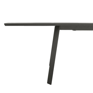 Hliníkový stôl NOVARA 220/314 cm (antracit) obr-2