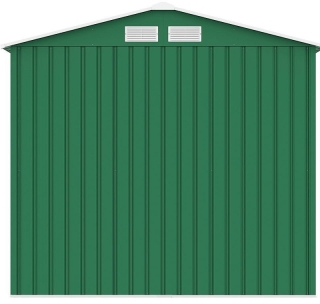 Záhradný domček plocha 213 x 127 cm (zelený) obr-4