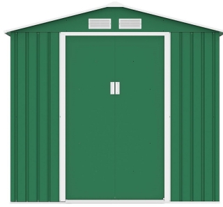 Záhradný domček plocha 213 x 191 cm (zelený) obr-2