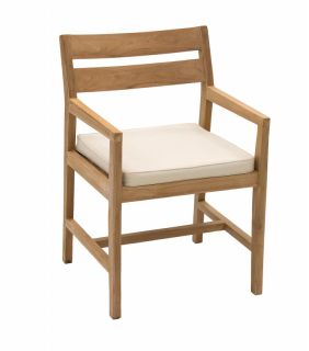 DEOKORK Záhradné pevné kreslo WINSTON (teak)