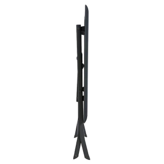 Hliníkový skladací stôl LUXOR 71x71 cm (antracit) obr-4