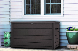 Plastový úložný box 850L (grafit) obr-1