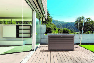 Plastový úložný box 850L (hnedý) obr-4