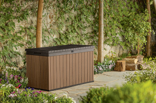Plastový úložný box 570 L (hnedý) obr-1