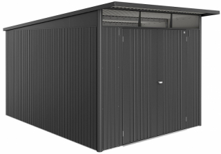 Biohort Záhradný domček BIOHORT Avantgarde ECO A8 duo 260 × 340 cm (tmavo šedá metalíza)