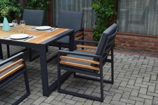 Hliníkové kreslá NEWPORT DUO (2 ks) obr-1