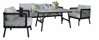 Hliníková zostava pre 5 osôb HERMES