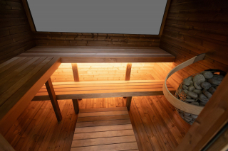 Hanscraft Sauna THERMOWOOD Quadra X obr-4