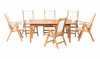 DEOKORK Teaková zostava ELEGANTE DIVA