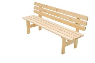 Masívna lavica z borovice drevo 30 mm (rôzne dĺžky) 200 cm obr-2