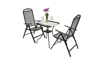 Kovová zostava OTTAWA 1+2 (60x60 cm) obr-1