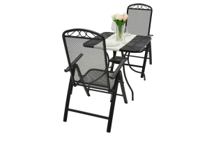 Kovová zostava OTTAWA 1+2 (80x80 cm) obr-3