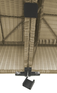 DEOKORK Ratanová variabilná zostava SEVILLA pre 2 osoby (béžová) obr-4