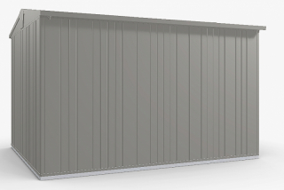 Biohort Záhradný domček BIOHORT Europa 6 - 244 × 300 cm (šedý kremeň metalíza) obr-3