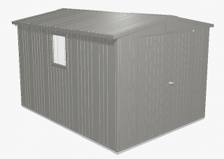 Biohort Záhradný domček BIOHORT Europa 6 - 244 × 300 cm (šedý kremeň metalíza) obr-4