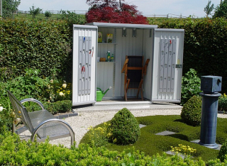 Biohort Skriňa na náradie Biohort vel. 90 93 x 83 (strieborná metalíza) obr-4