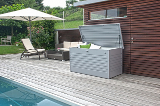 Biohort Vonkajší úložný box FreizeitBox 134 x 62 x 71 (tmavo šedá metalíza) obr-3