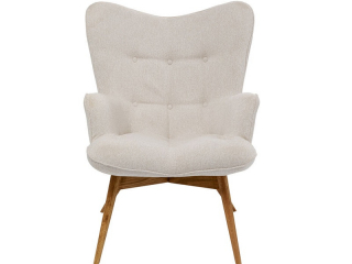 Kreslo Vicky krémová