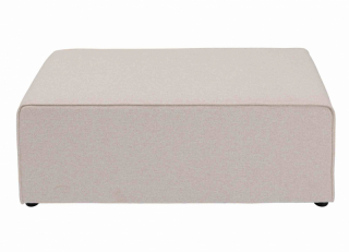 Pouff Elements modul krémový 50x100 cm