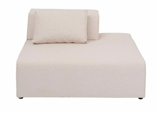 Infinity Ottomane Elements semi modul pravý béžový 120cm