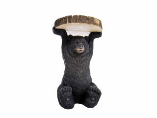 Animal Bear príručný stolík o 33 cm hnedý