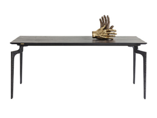 Bug jedálenský stôl čierny 200x90 cm