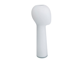 Cabeza váza 40 cm biela