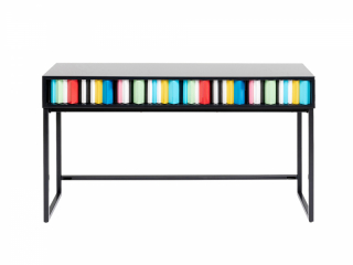 Concertina konzolový stolík mix 136x40 cm